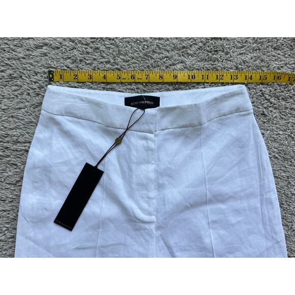 NWT Kobi Halpern Maureen White Pants Size 6 - Picture 4 of 8